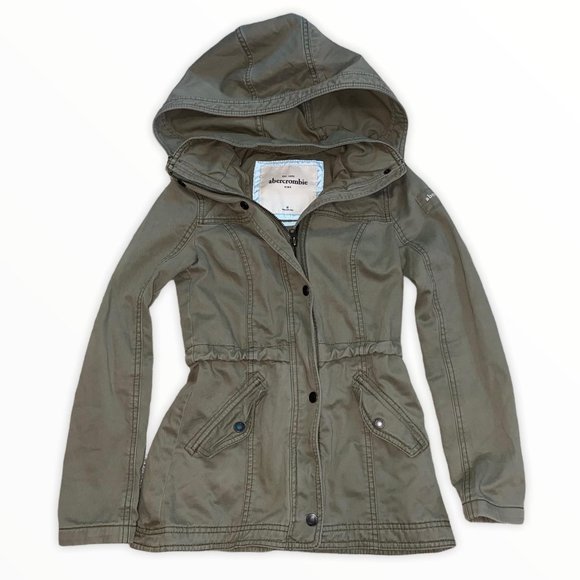 Abercrombie Kids Safari/Army Jacket Earbuds Holder